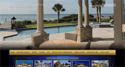 Desktop Screenshot of hiltonheadhouses.com